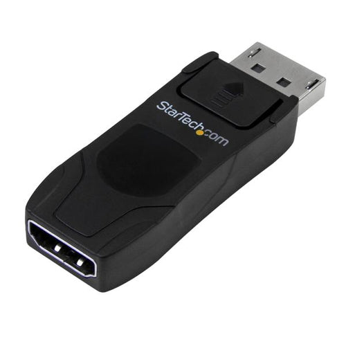 StarTech.com DisplayPort to HDMI Adapter - 4K 30Hz Compact DP 1.2 to HDMI 1.4 Video Converter - DP++ to HDMI Monitor/TV - Passive DP to HDMI Cable Adapter - Latching DP Connector StarTech.com DisplayPort to HDMI Adapter - 4K 30Hz Compact DP 1.2 to HDMI 1.4 Video Converter - DP++ to HDMI Monitor/TV - Passive DP to HDMI Cable Adapter - Latching DP Connector